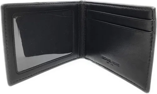Miniatura 4 de Michael Kors Billetera Harrison para hombre con cartera de pasaporte, no incluye caja, Negro -, Cartera plegable