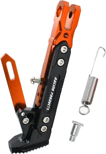Miniatura 11 de Soporte de patas de motocicleta universal de aleación de aluminio de alta calidad, ajustable, para motocicleta, scooter, soporte de trípode