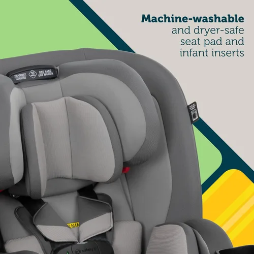 Miniatura 7 de Safety 1st EverSlim - Asiento de automóvil convertible 4 en 1, clip de pecho SecureTech, ultra delgado, 4 modos de bebé a refuerzo, asiento