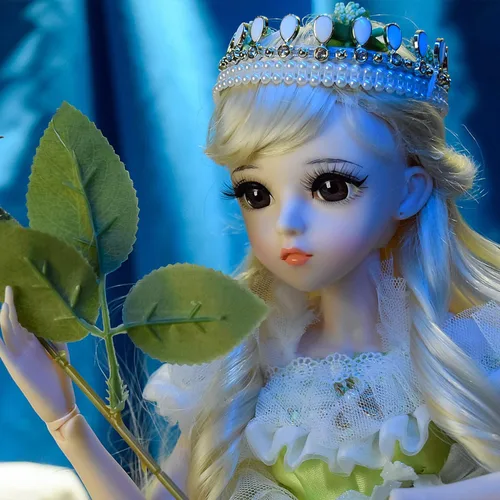 Miniatura 6 de 1/3 BJD Doll 60cm - 24" Princess Anastasia SD Ball articulado muñecas, cuerpo de muñeca personalizado con conjunto de ropa