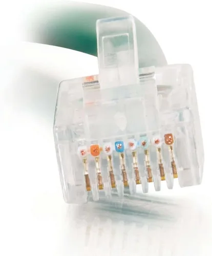 Miniatura 129 de C2G 24494 Cable cruzado Cat5e - Cable de conexión de red sin blindaje sin arranque, naranja (3 pies, 3.0 ft)