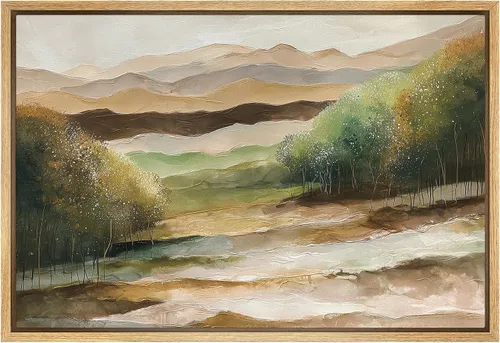 Miniatura 26 de SIGNFORD Lienzo Enmarcado Impresión Arte de Pared Océano Pastel Luz del Sol Puesta de Sol Horizonte Naturaleza Vida Silvestre Ilustraciones Arte
