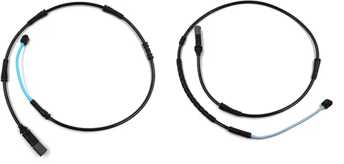 HiSport Kit de sensor de desgaste de pastillas de freno delanteras 34356791958 + trasera 34356791962 repuesto para BMW F10 (2011-16) 528i 535i