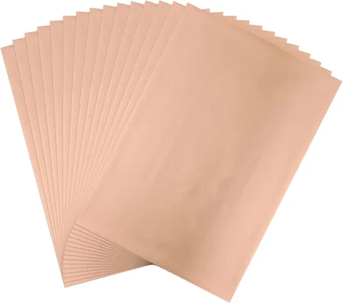 Miniatura 22 de Briartw Papel de Aluminio Termoadhesivo 20x29cm Paquete de 50 Hojas Papel Reactivo para Sellado en Caliente por Impresora Láser y Laminadora