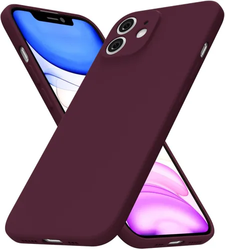 Miniatura 410 de Funda de silicona para iPhone 11, funda delgada de gel de goma suave para mujeres y niñas, bonita funda de teléfono de TPU mate con protección