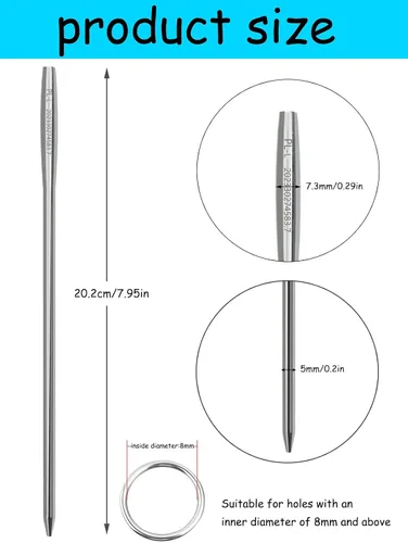 Miniatura 2 de YEQIN Herramienta de enhebrador de cordón, herramienta de repuesto fácil y rápida con cordón para chaquetas, trajes de baño, pantalones, pantalones
