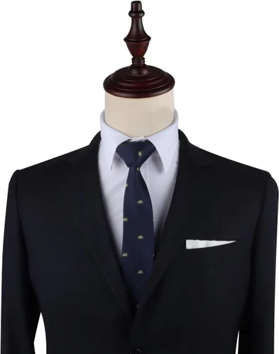 Miniatura 8 de AUSCUFFLINKS Corbatas deportivas y especiales Corbatas para hombres Lazos tejidos ajustados para el cuello Regalo para colega de trabajo