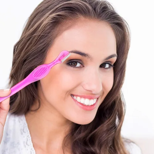 Miniatura 7 de 30 piezas de afeitadora Dermaplane para mujeres, afeitadora con cubierta de precisión, herramienta de dermaplaning exfoliante multiusos, depilación