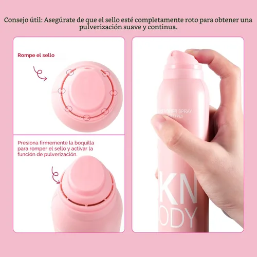 Miniatura 5 de SKNBODY Spray identificador de cabello para afeitado facial y herramienta de dermaplaning con 4 maquinillas de afeitar, spray de dermaplaning 1