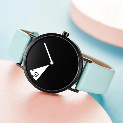 Miniatura 6 de SHENGKE Reloj de moda Simple Decente Casual Moda Reloj de Cuarzo (Menos es Más) Reloj