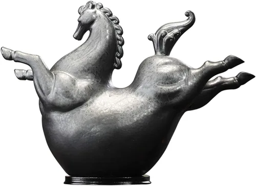 Miniatura 4 de NYKK, estatua china feng Shui, creativa, cerámica voladora, muebles de caballo, sala, oficina, joyería, muebles, empresa, regalos de apertura