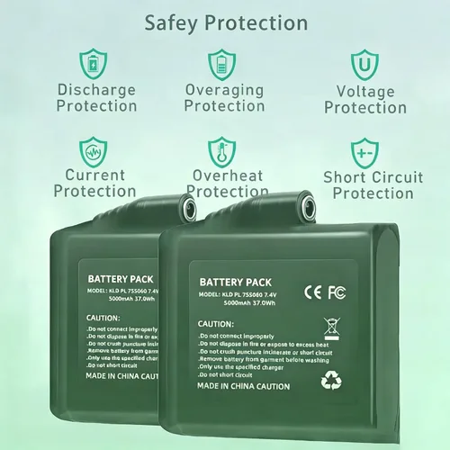 Miniatura 3 de Batería 300-10186 del reemplazo de 3.6V 7800mah para el panel de seguridad inteligente del comando de ADT