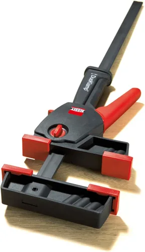 Miniatura 2 de BESSEY DUO16-8, serie DuoKlamp de 6 pulgadas, abrazadera/esparcidor con una mano, color negro