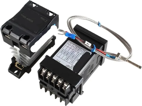 Miniatura 5 de REX-C100 PID Temperature Controller 220v 400 Degree Digital Thermostat Output 40A SSR K Type Thermocouple