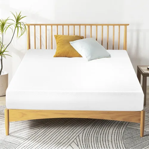 Miniatura 10 de Colchón individual de espuma viscoelástica de 5 pulgadas con certificado CertiPUR-US para sueño fresco y alivio de presión, colchón de cama