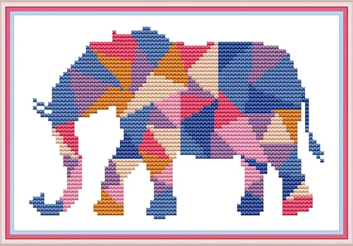 Miniatura 18 de ITSTITCH Kits de punto de cruz estampados para principiantes, gama completa de punto de cruz con patrón preimpreso para niños o adultos, kits
