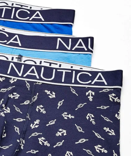 Miniatura 2 de Nautica - Calzoncillos clásicos de algodón elástico para hombre pack de 3