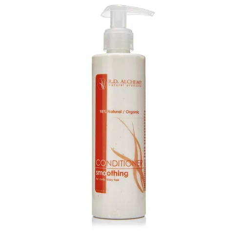 RD Alchemy - Acondicionador alisador 98% natural y orgánico. Acondicionador sin silicona ideal para cabello rizado y encrespado. Aceites orgánicos y