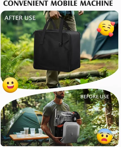 Miniatura 3 de Tiga Bolsa de transporte para máquina Ninja Slushie FS301 y FS300 - Funda para Ninja Slushie - Apertura lateral para un fácil acceso a tu máquina