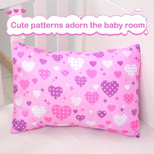 Miniatura 72 de UOMNY - Juego de 2 fundas de almohada para niños, 100 % algodón, funda de almohada, para almohadas de 5.1 x 7.1 pulgadas Búho