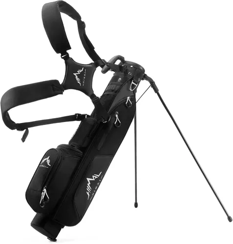 Miniatura 9 de uniHimal Par 3 Golf Bag Small Lightweight with Dual Shoulder Straps – Pitch n Putt Golf Bag Easy to Carry and Durable for Men/Women– 31.5 inches