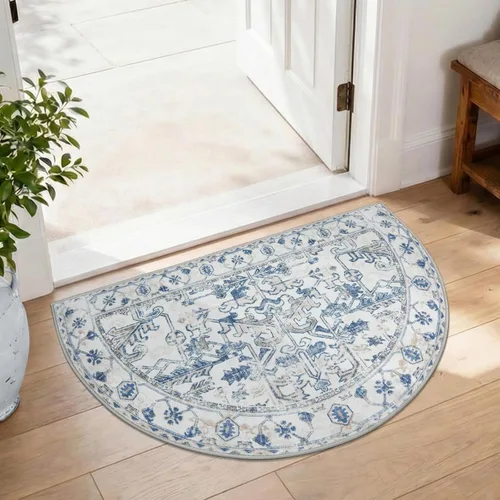 Miniatura 122 de jinchan Lima - Alfombra de pasillo lavable de 2 x 6 pies, antideslizante, de pelo corto, suave, ultrafina, alfombra envejecida para casa de campo