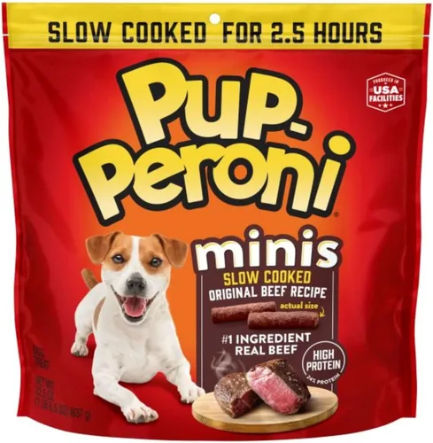 Miniatura 27 de Pup-Peroni Golosinas para Perros, Sabor a Carne de Res Magra, 38 Onzas, Hechas con Carne de Res Real, 90% Libre de Grasa