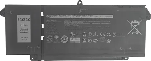 Miniatura 13 de Batería RJ40G 63Wh de repuesto para Dell Latitude 14 5420 Latitude 15 5520 Precision 15 3560 3H45Y Series Laptop 01K2CF 075X16 WY9DX P137G P137G001