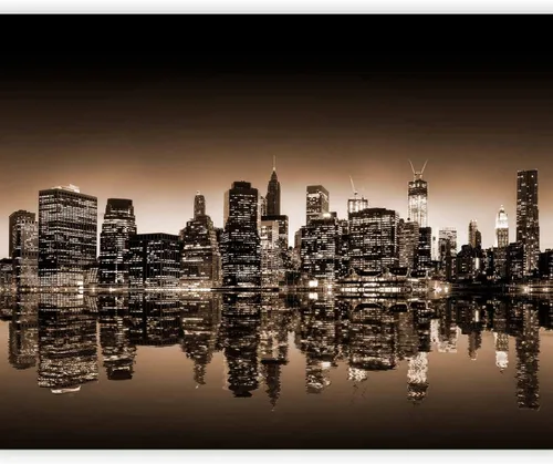Miniatura 15 de artgeist Mural de pared Nueva York de 79 x 61 pulgadas, mural de pared no tejido, impresión de alta calidad, diseño de imagen de vellón, decoración