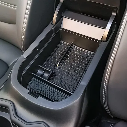 Miniatura 6 de TACORBO - Organizador de consola central compatible con Toyota RAV4 2019 2021 2020 2022 2023 2024 2025 y 2021-2024 2025 RAV4 Prime, bandeja de Negro