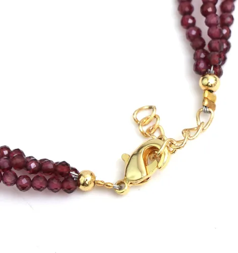 Miniatura 59 de Gempires Natural Multi Strand Beaded Bracelets Lightweight Handmade Gemstone Jewelry Hypoallergenic 8 Inch Gold Plated Stylish Everyday Wear Jewelry