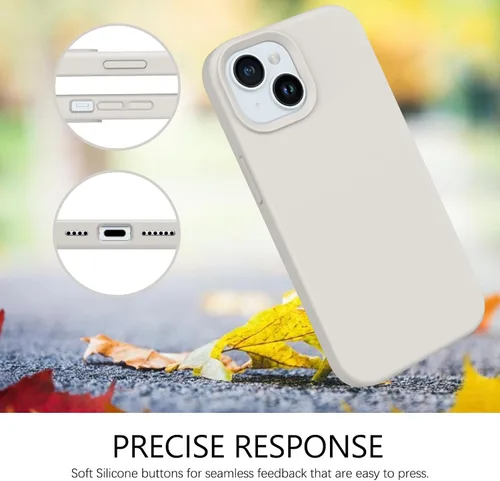 Miniatura 90 de GUAGUA Funda compatible con iPhone 17 Pro Max de 6.9 pulgadas, silicona líquida, goma de gel suave, delgada, forro de microfibra delgada