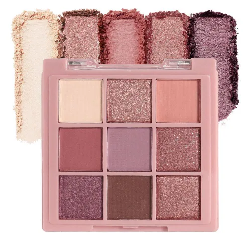 Miniatura 20 de CAKAILA Paleta de sombra de ojos mate de 10 colores, color gris y gris topo, paleta de sombra de ojos neutra, paleta de maquillaje de larga