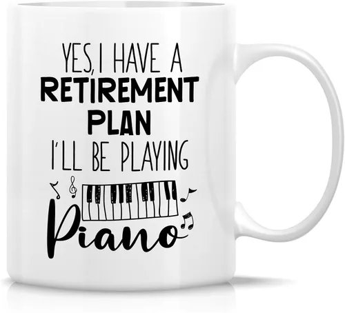 Miniatura 31 de Retreez Taza divertida – Horario de jubilación Do Whatever the Fxxx - Taza de café de cerámica de 11 onzas, divertida, sarcasmo, sarcástico