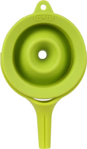 Miniatura 9 de Dexas POP - Embudo de silicona plegable pequeño, 2.5 pulgadas de diámetro, color gris