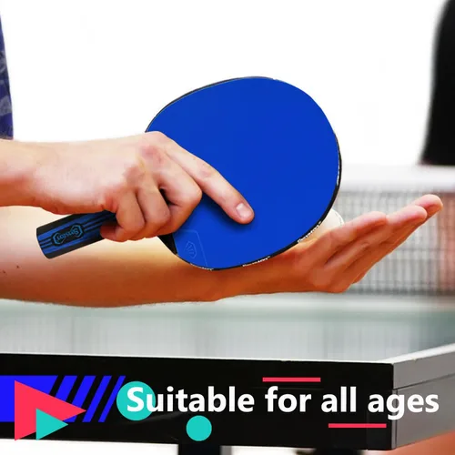 Miniatura 5 de Senston Paletas de ping pong para entretenimiento o competición - Juego de paletas de ping pong con velocidad avanzada, control