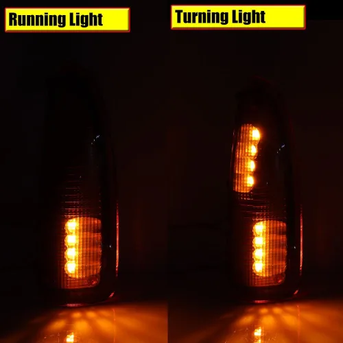 Miniatura 7 de para 2003 2004 2005 2006 2007 Ford F250 F350 F450 F550 F650 Super Duty y 2000-2005 Ford Excursion Luz de Señal de Giro de Lente Ámbar LED Marcador