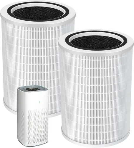 Miniatura 9 de Filtro de repuesto HEPA 12010 compatible con purificador de aire Clorox 11010 y 11011, habitaciones grandes de hasta 1,500 pies cuadrados, filtro