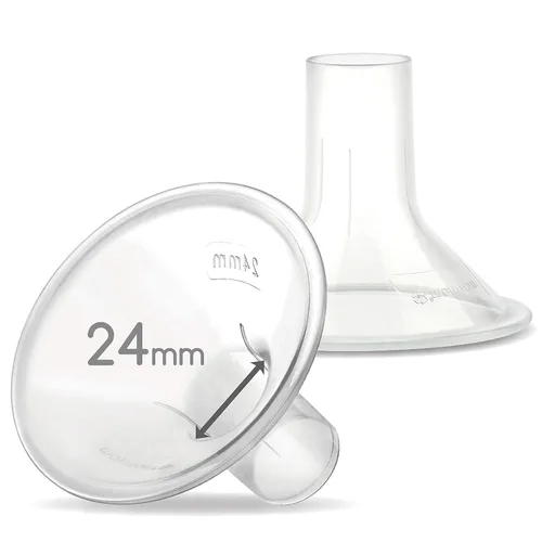 Miniatura 55 de Maymom MyFit - Protector de pecho grande con diseño de dos piezas de 1.102 in para extractores de leche Medela; ideal para brasier manos libres;