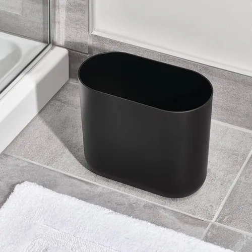 Miniatura 7 de iDesign Cade - Juego de limpieza para inodoro Cubo de basura para dormitorio, oficina, escritorio, dormitorio