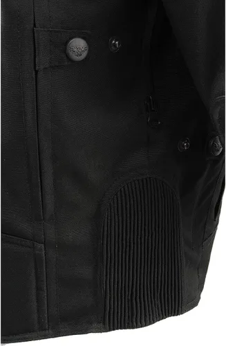 Miniatura 8 de Milwaukee Performance MPM1751 - Chaqueta de piel para hombre, diseño de rayas, color negro