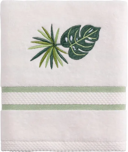 Miniatura 8 de Avanti Linens - Toalla de algodón suave y absorbente, palma de colonia Colonia Palm