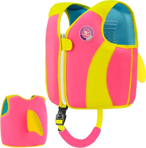 Miniatura 12 de Pottwal Chaleco de natación para niños - Chaqueta de natación - Hecho de neopreno y EPE - con correa ajustable en la entrepierna Verde