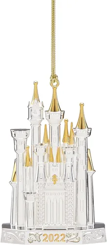 Lenox 893700 Adorno de castillo de Disney 2022 pequeño