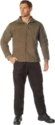 Miniatura 7 de Rothco Spec Ops - Chaqueta de forro polar táctica, ideal para usar en capas