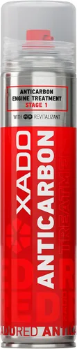 XADO Spray descarbonizador de motor RED ANTICARBON - Elimina los depósitos de carbono y restaura el rendimiento del motor, 10.8 fl oz