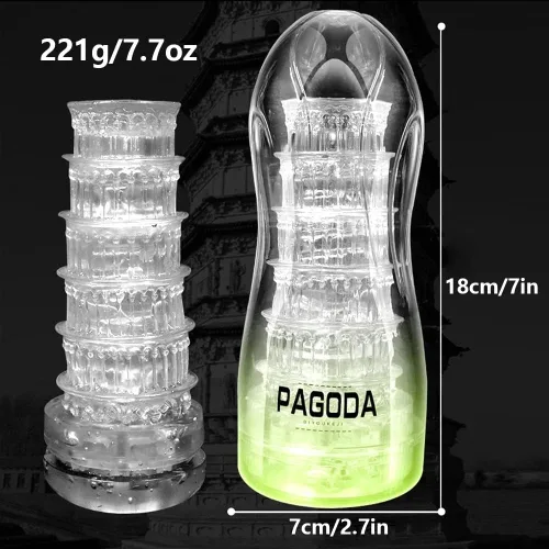 Miniatura 4 de Masturbador masculino Juguetes sexuales para hombres de bolsillo coño Stroker con textura mamada pene TPE masturbación mejora sexual