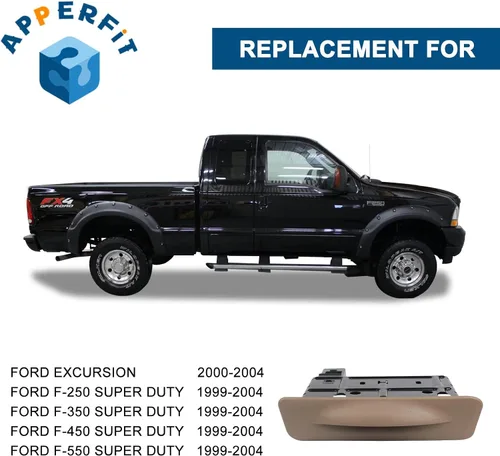 Miniatura 3 de Soporte para tazas en salpicadero con cenicero marrón APPERFIT compatible con Ford F250 F350 F450 F550 Super Duty Truck 1999-2004, Excursion