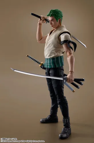 Miniatura 13 de TAMASHII NATIONS - Una serie de Netflix: One Piece - Figura de acción Roronoa Zoro S.H.Figuarts