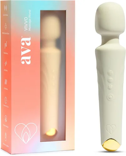 Ava Vibrador de varita sexual [vibrador estimulador de clítoris] Vibrador para mujer | Juguete sexual | Regalos para mujeres | 20 patrones y 8